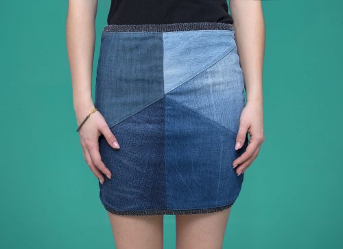 Mainseam Crystals Skirt Sue Front